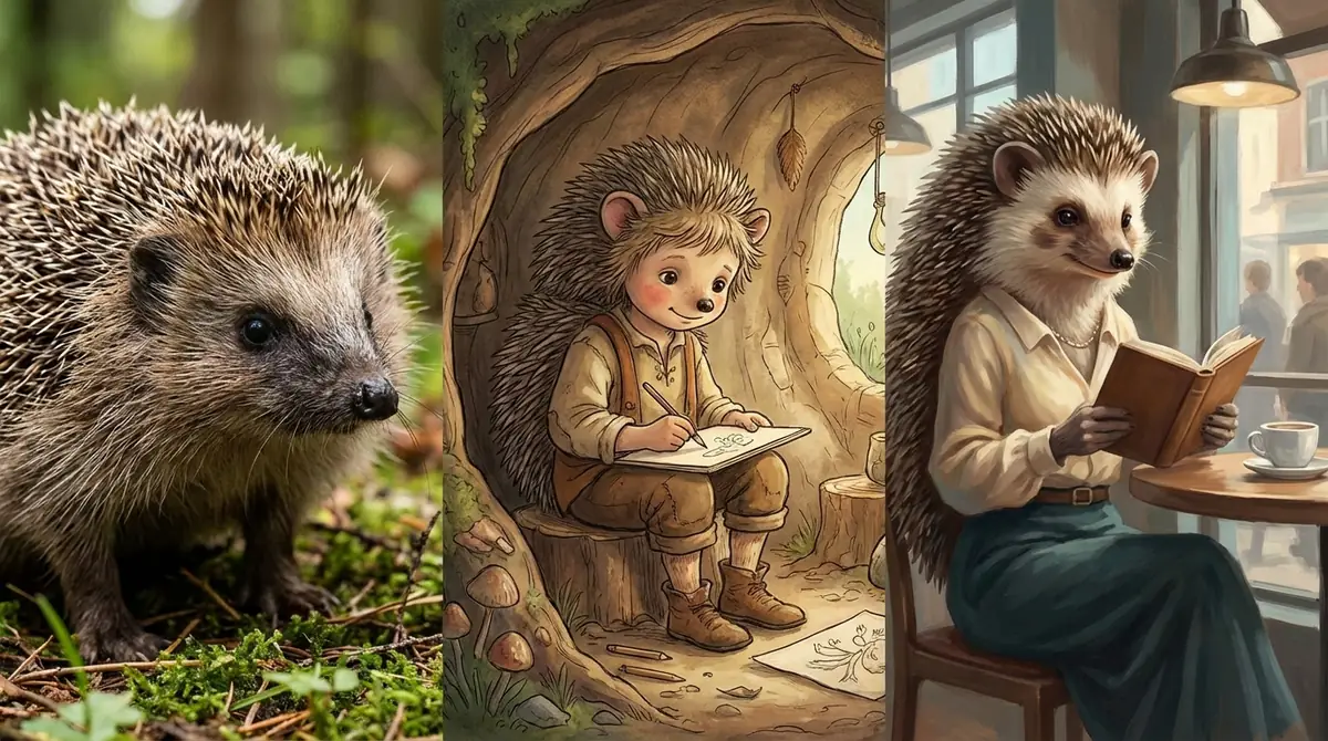 ハリネズミ擬人化とは?3つの表現レベルと人気の理由
