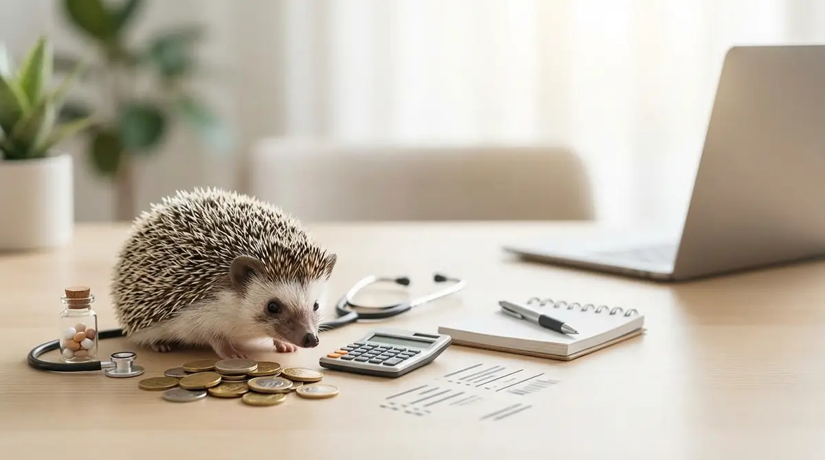 ハリネズミの年間費用と生涯費用｜医療費も含めたリアルな金額