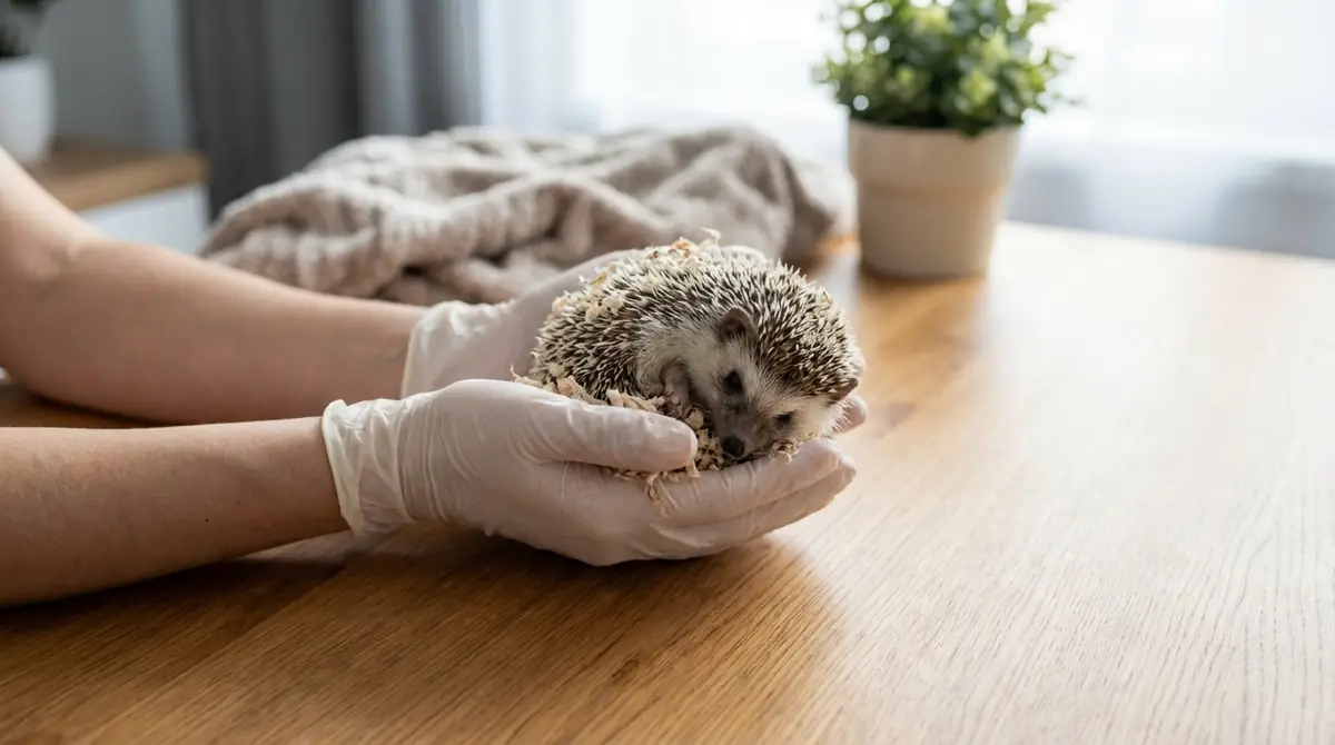 ハリネズミの触り方・抱き方のコツ【初心者向け】