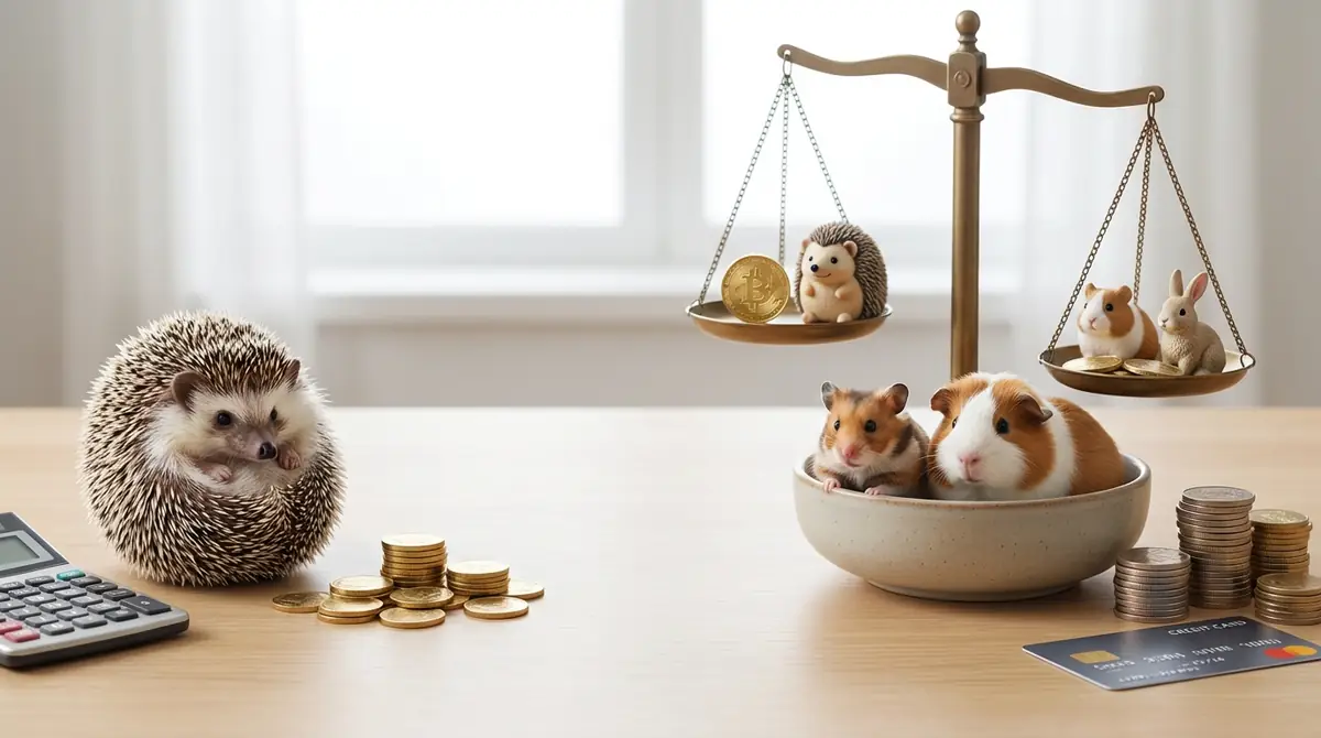 他の小動物との費用比較｜ハリネズミは高い？安い？