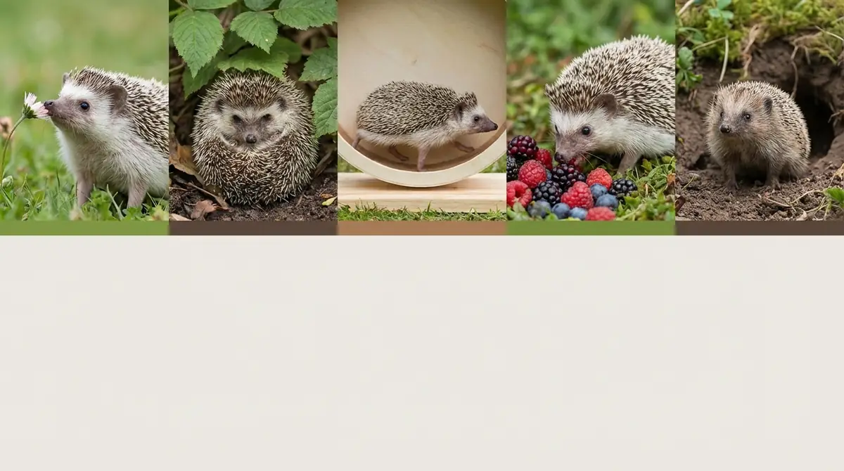 ハリネズミの性格|5つの基本特徴