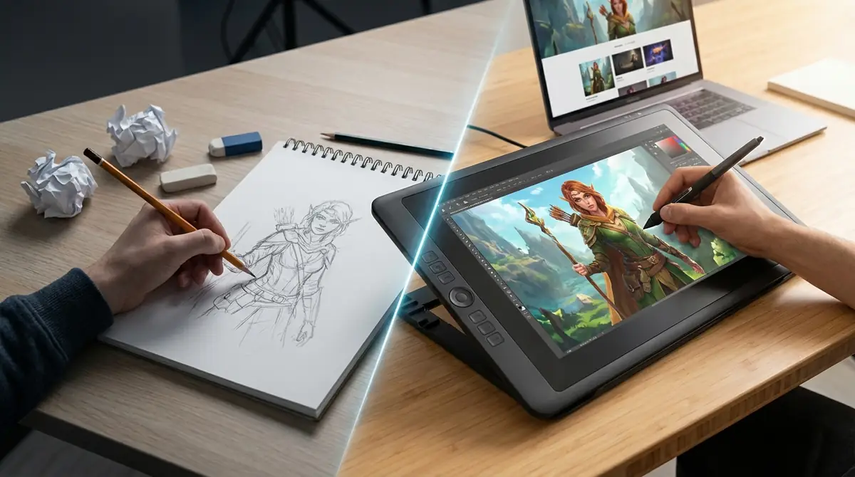 自分で描けない場合はイラスト依頼も選択肢に