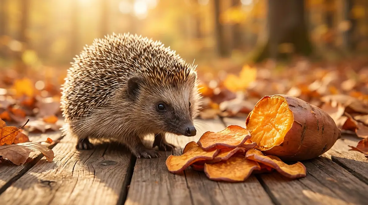 焼き芋・干し芋はハリネズミに与えられる?
