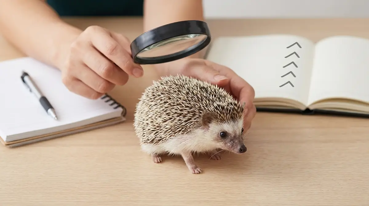 健康なハリネズミを選ぶための観察ポイント5つ