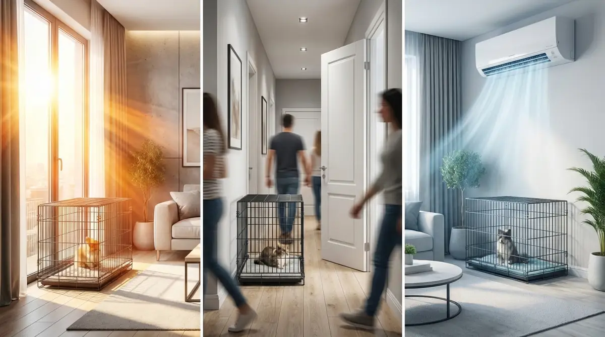 ケージの設置場所|避けるべき3つのNG例