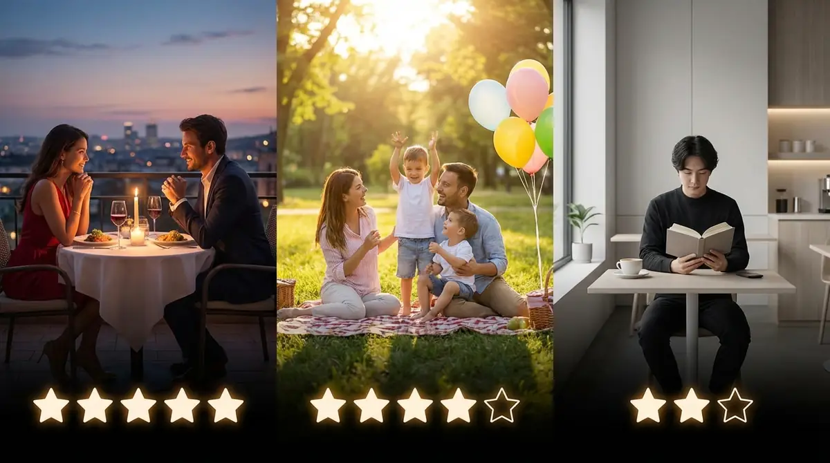 デート・子連れ・一人OK？目的別おすすめ度