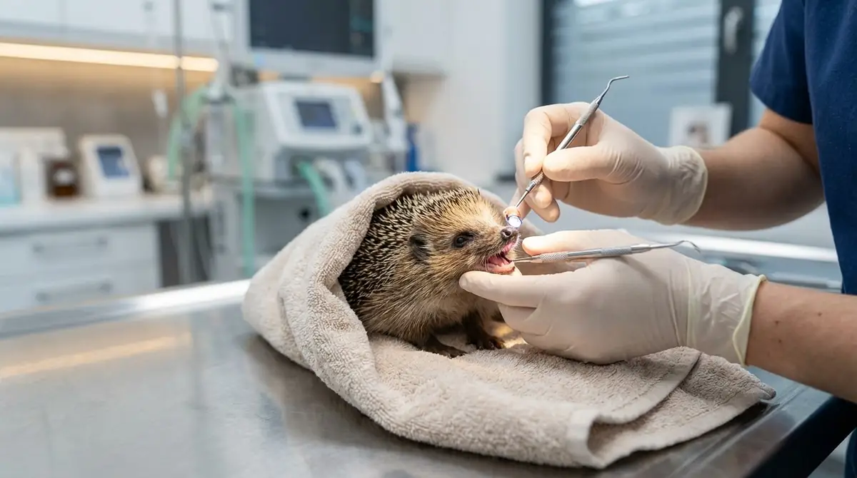 ハリネズミの歯科治療｜病院での処置と費用相場