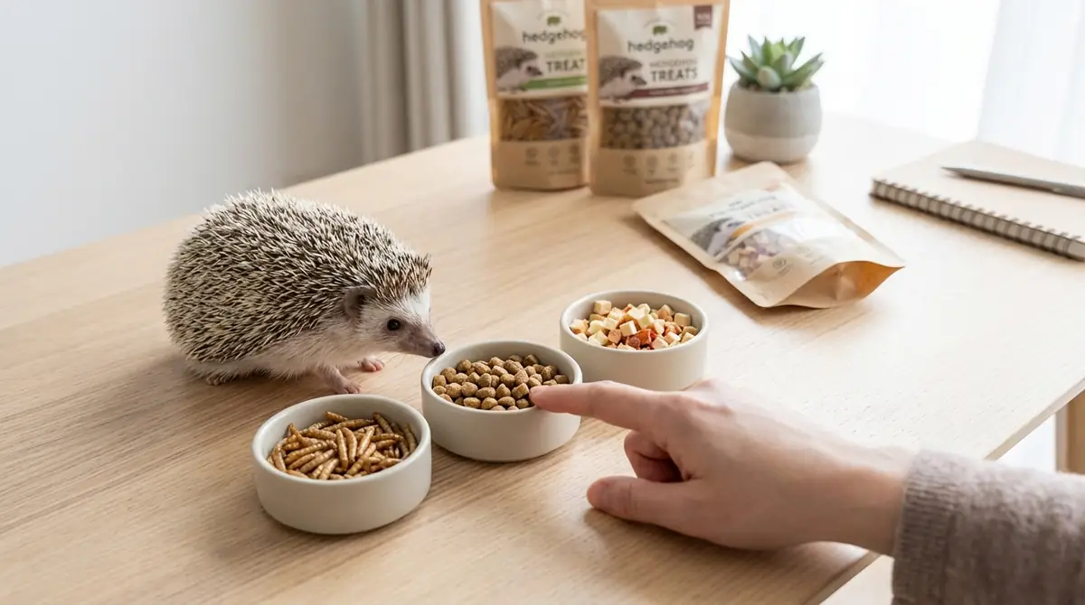 市販のハリネズミ用おやつを選ぶ3つのポイント