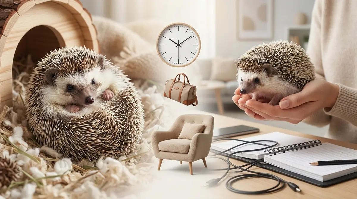 ハリネズミの特徴から分かる飼育の向き・不向き