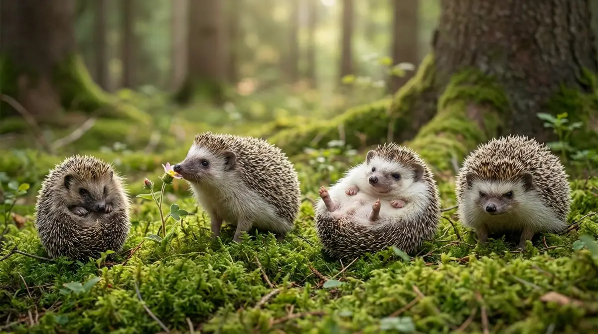 ハリネズミの性格タイプ4分類【あなたの子はどれ?】