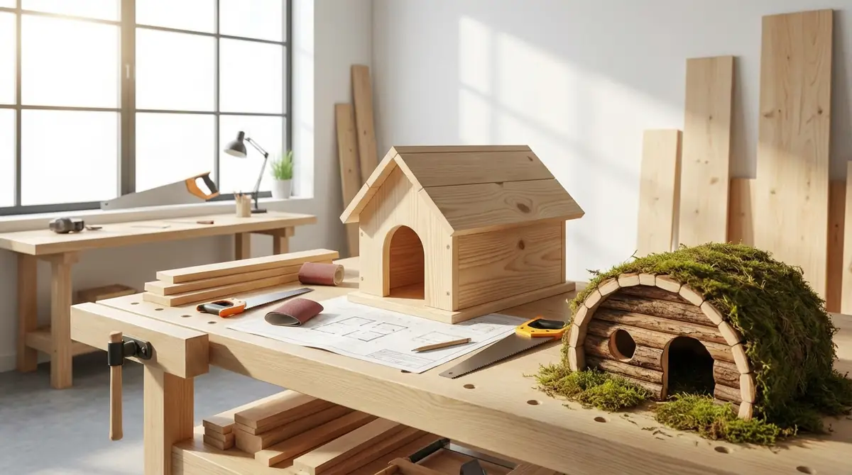 ハリネズミの家を自作(DIY)する選択肢