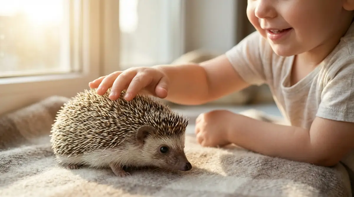 ハリネズミの針で怪我をする?子どもでも触れる安全性