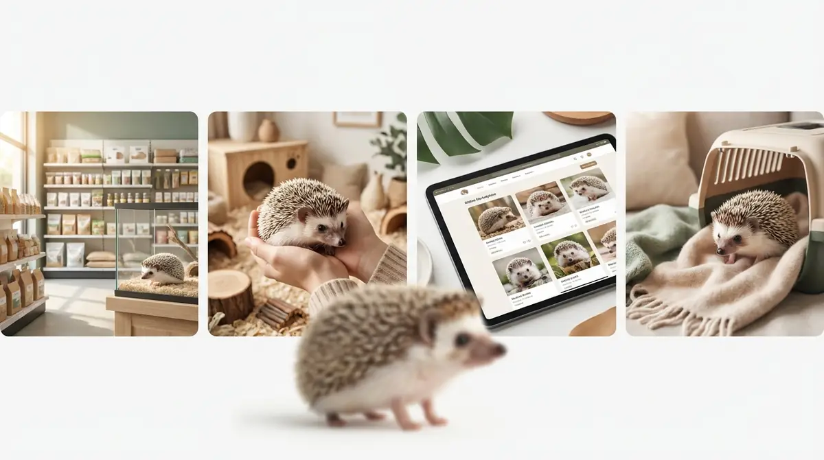 ハリネズミの販売店は主に4種類|それぞれの特徴を解説