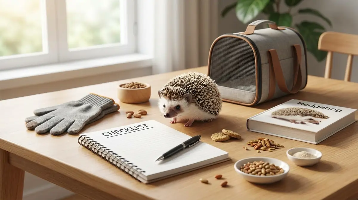 ハリネズミ販売店への来店前に準備すべきこと