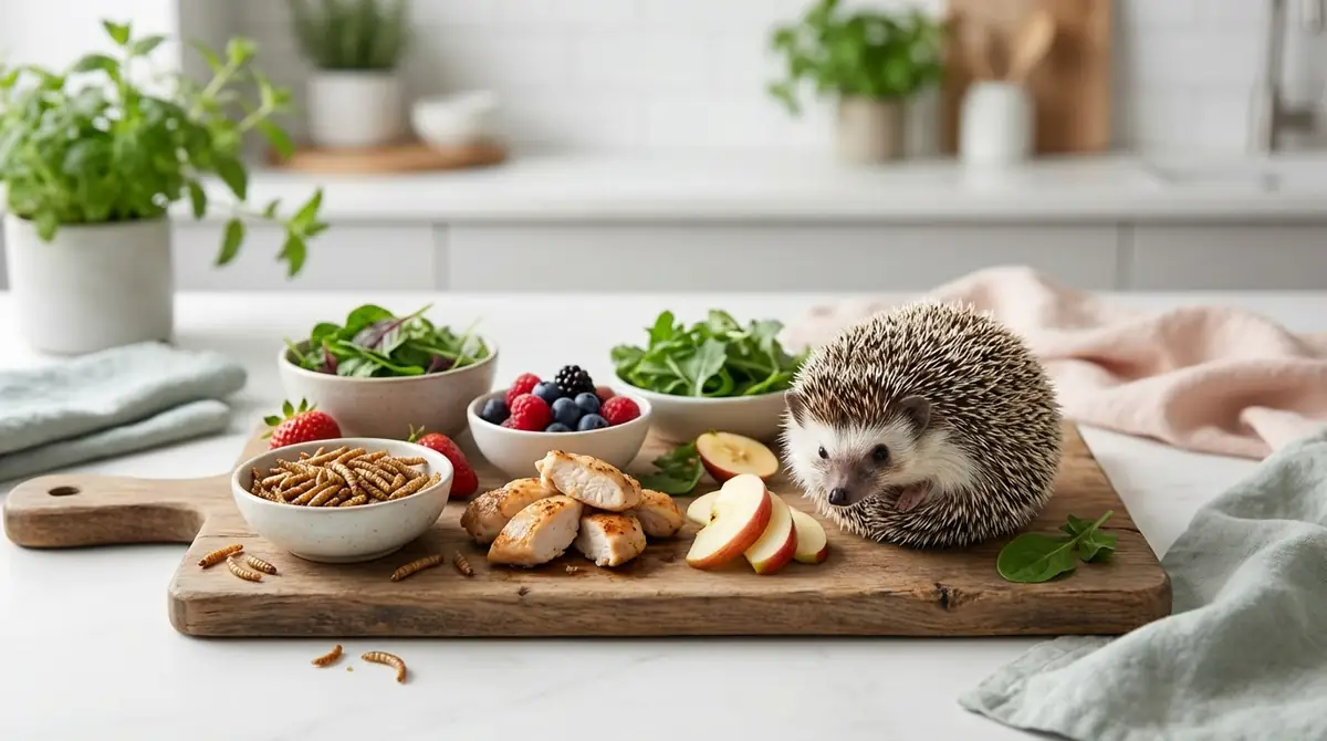 ハリネズミに与えてOKな食べ物一覧