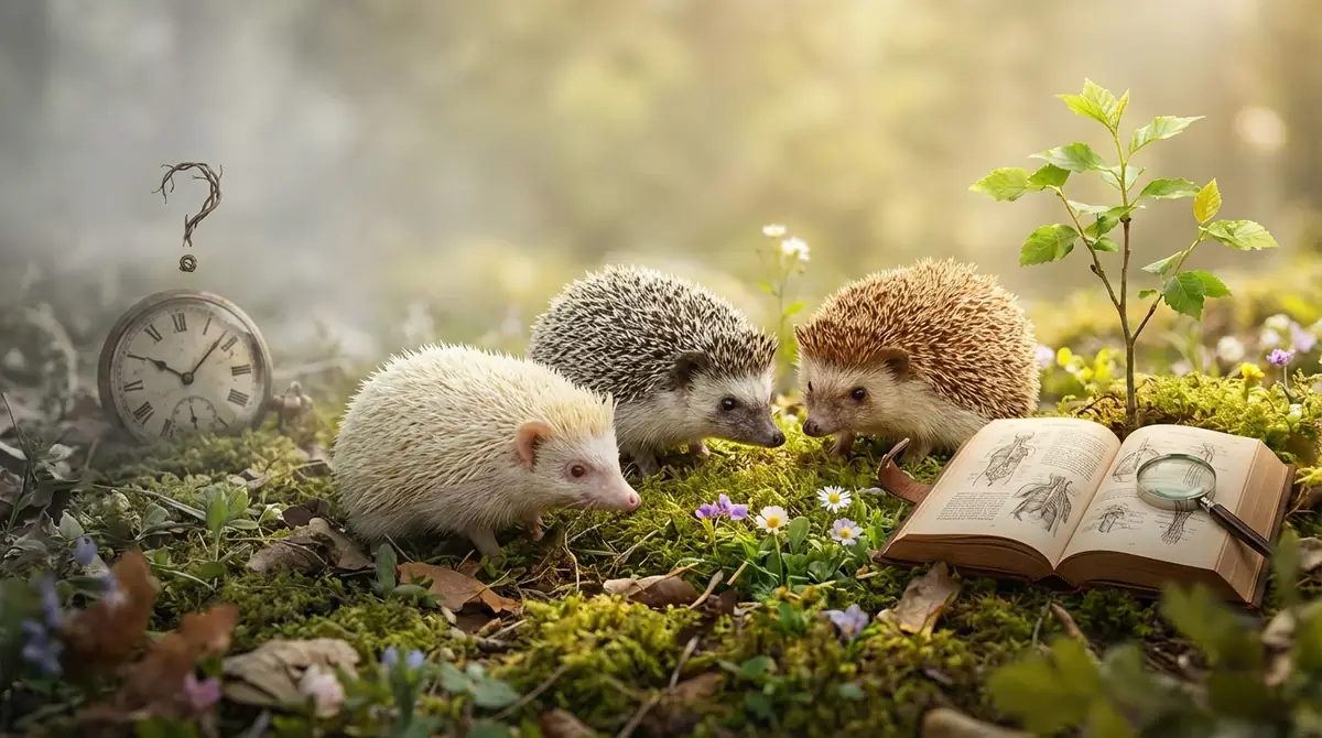 ハリネズミの色で性格や寿命は変わる？よくある誤解と真実