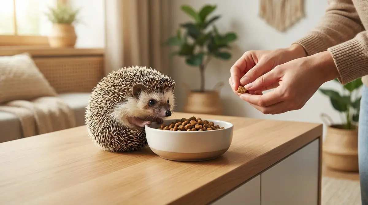 ハリネズミが餌を食べない時の原因と対処法