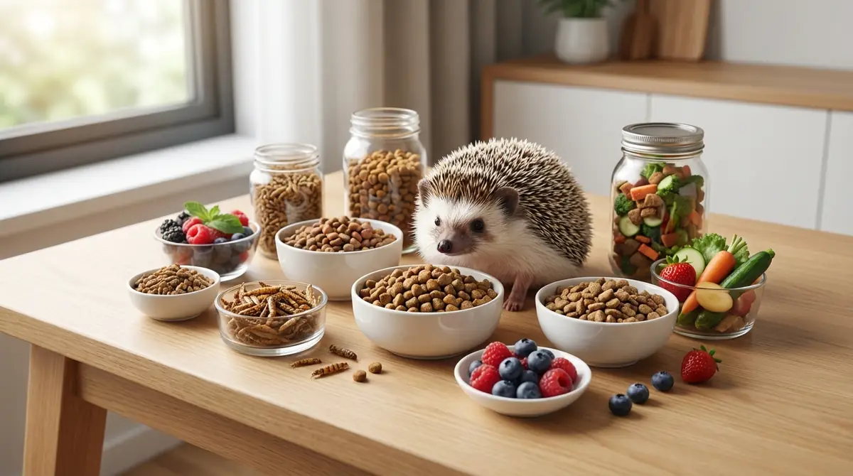 ハリネズミのフード選びで失敗しないポイント