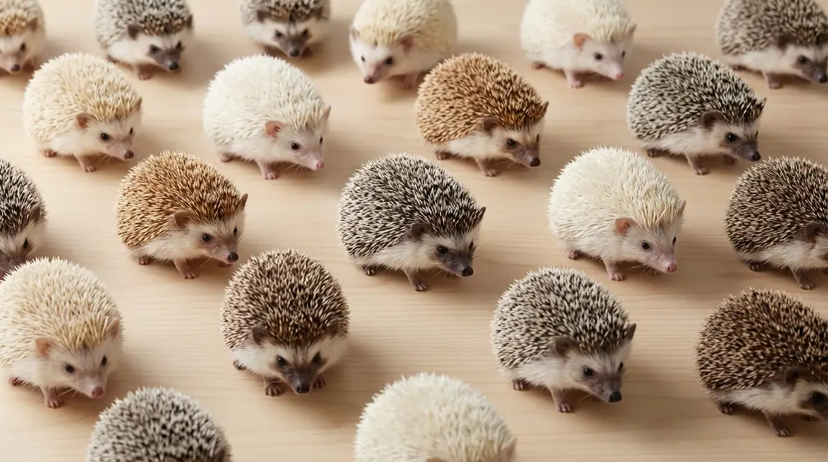 好みの色のハリネズミを見つける3つの方法