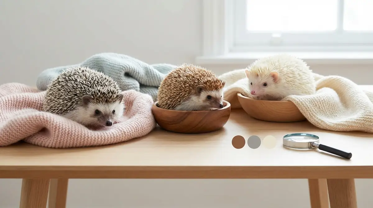 ハリネズミの色選びで後悔しないための3つのポイント