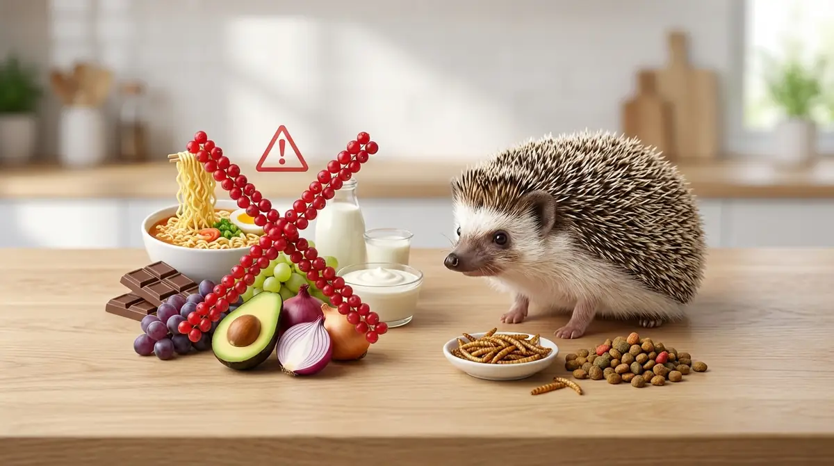 ラーメン以外も危険!ハリネズミに与えてはいけない食べ物一覧