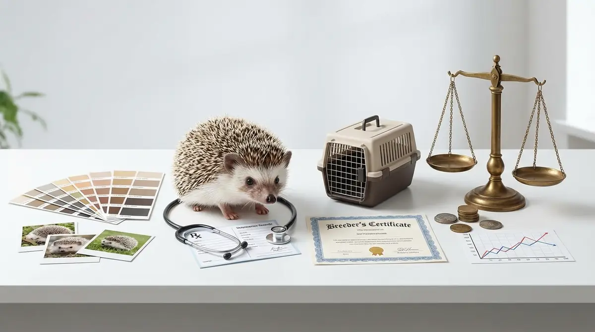 ハリネズミの値段を決める4つの要因