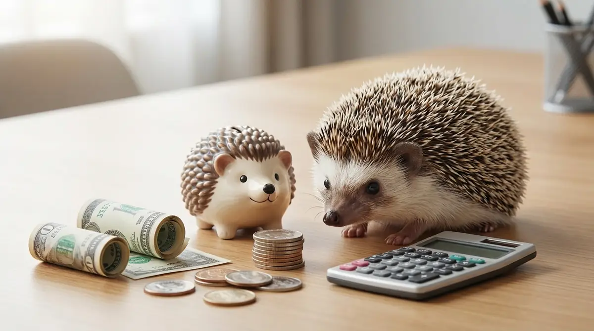 ハリネズミの初期費用は何円かかる？内訳と総額を公開