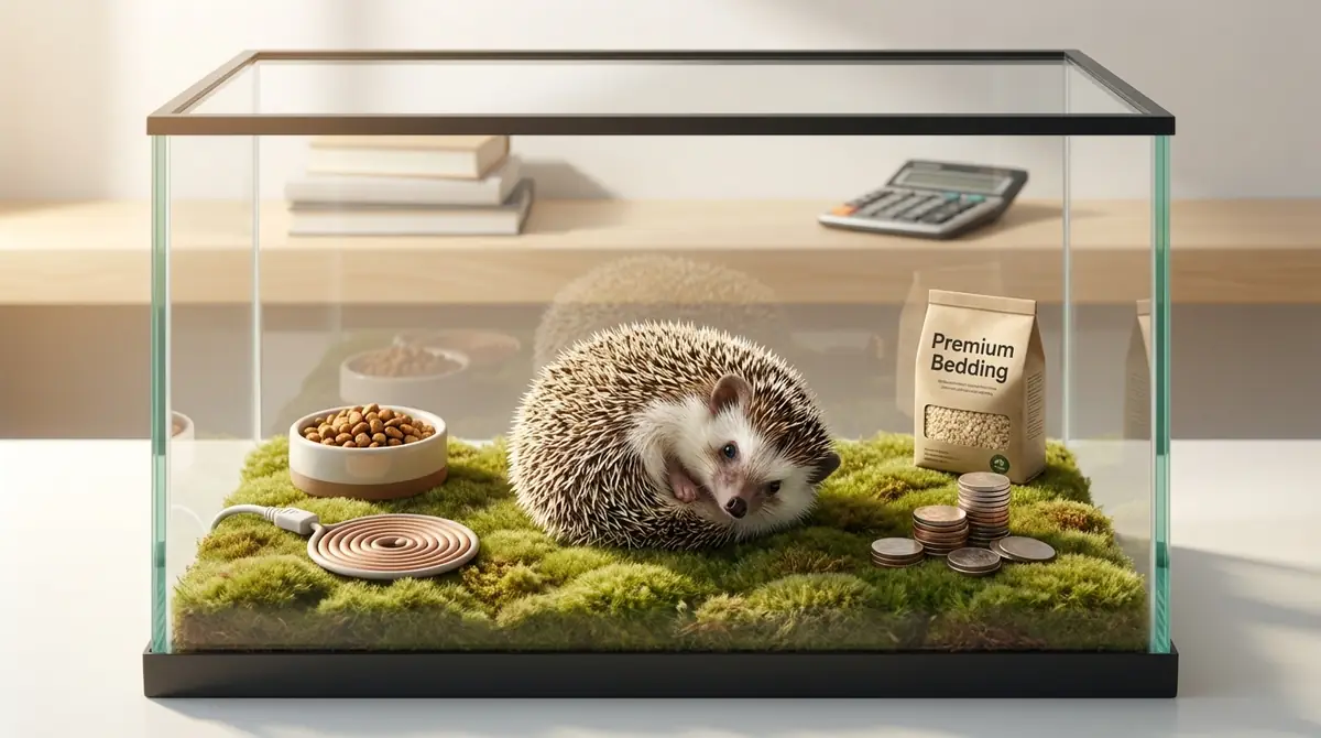 見落とし注意！ハリネズミ飼育の「隠れコスト」3選