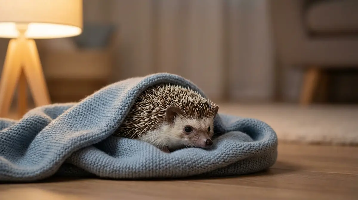 【結論】ペットのハリネズミは冬眠しない|動かないなら低体温症の危険