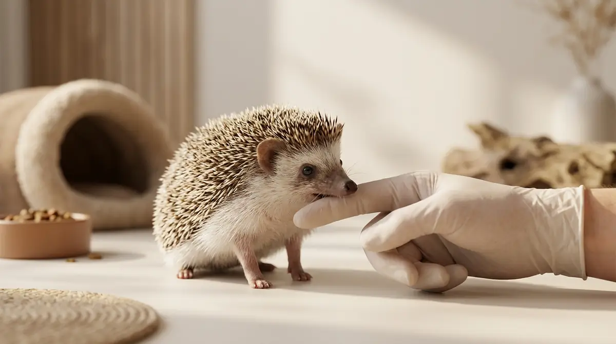 ハリネズミが噛む7つの理由｜原因がわかれば対処できる