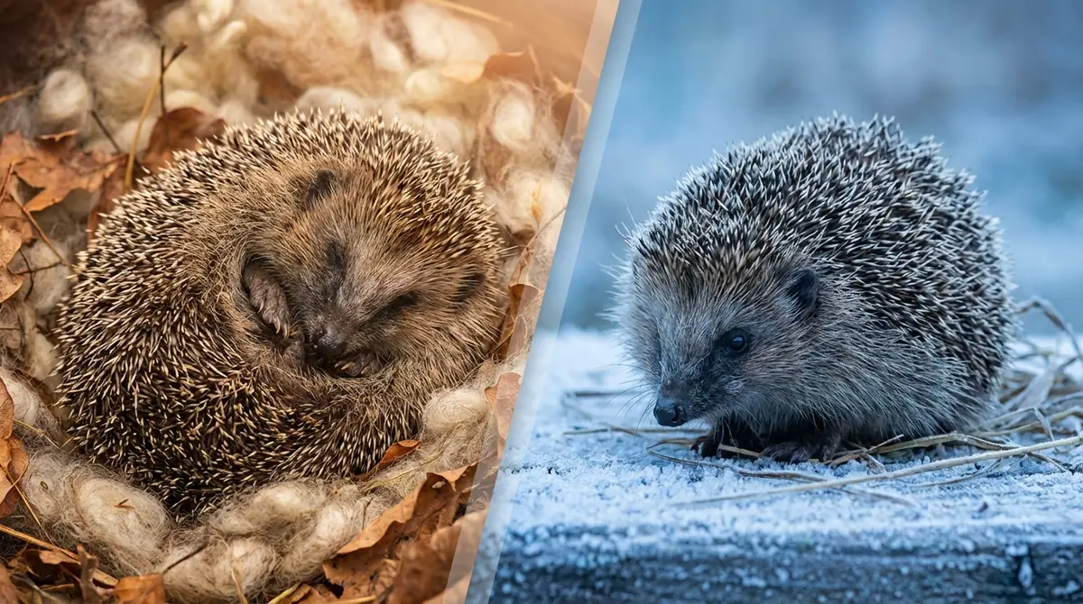 ハリネズミの冬眠と低体温症の違い|症状の見分け方