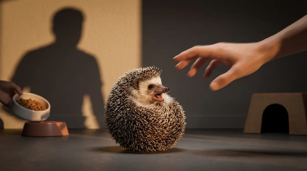 ハリネズミが噛む原因になるNG行動5選