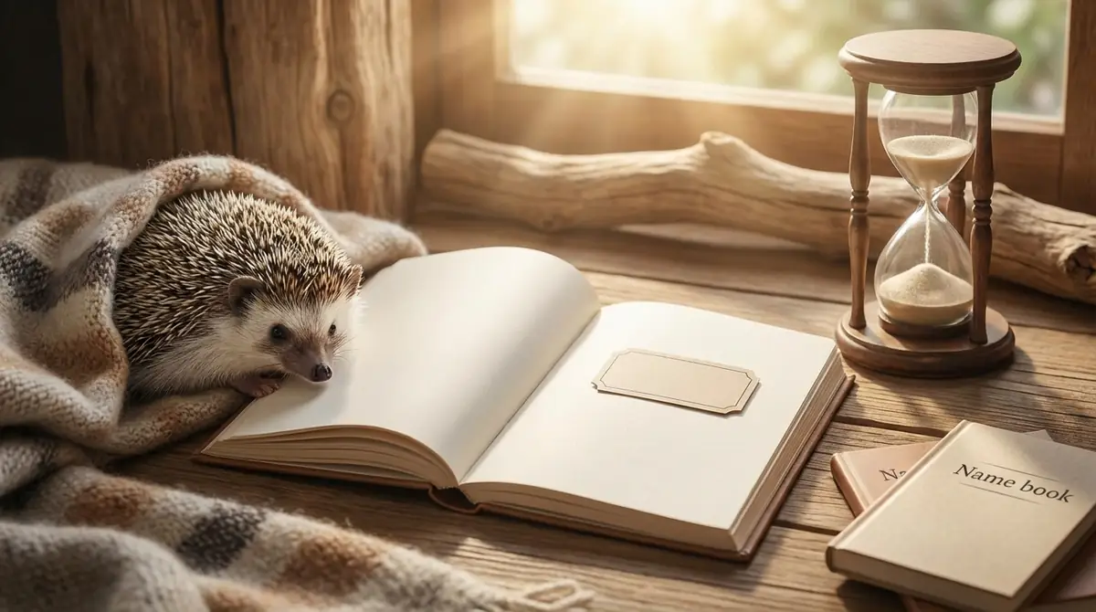 ハリネズミの名前はいつ決める？ベストタイミングを解説