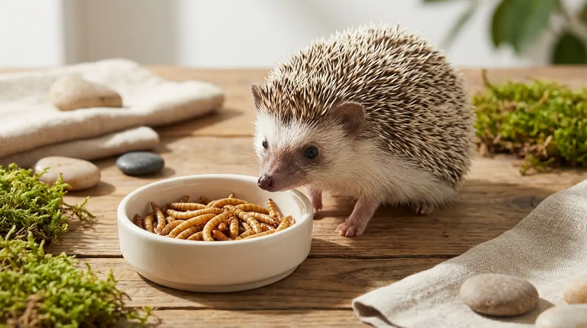 ハリネズミとミルワームに関するよくある質問