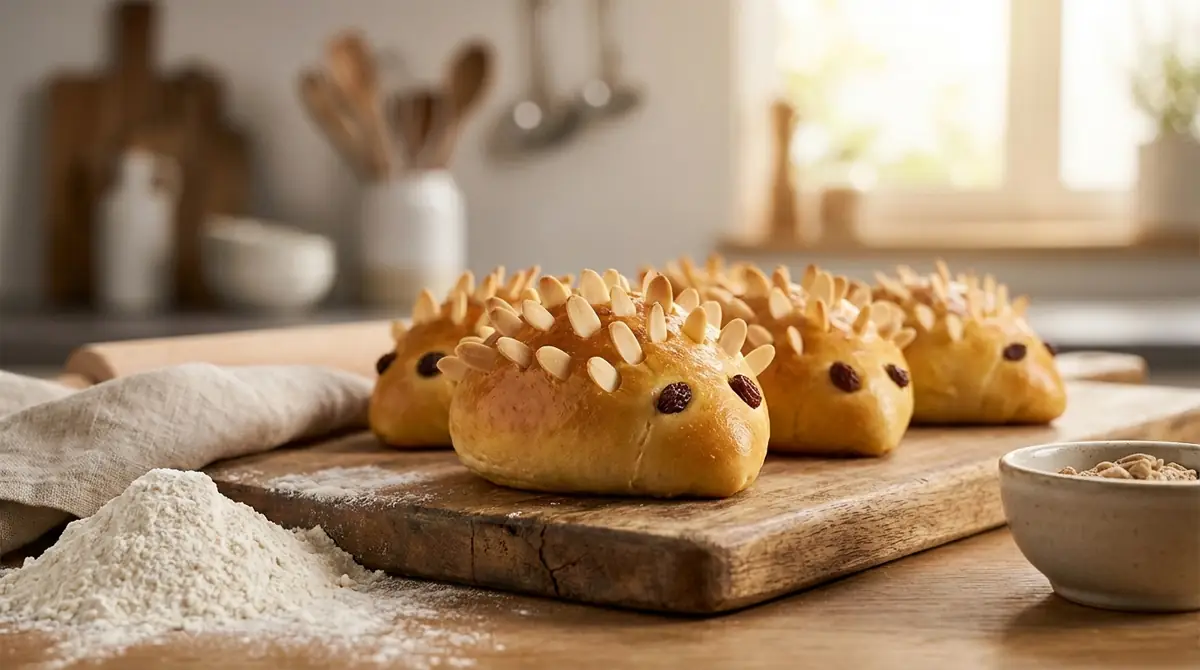 【基本レシピ】ハリネズミパンの作り方｜初心者でも失敗しない