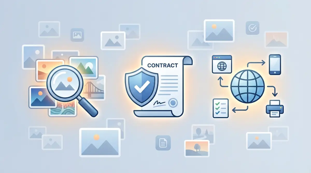 フリー素材を使う前に確認すべき3つの注意点