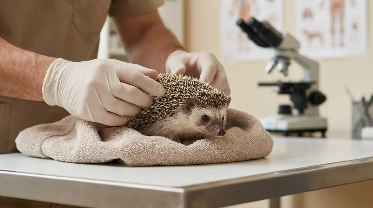 ハリネズミのうんちが異常なとき病院に行く判断基準