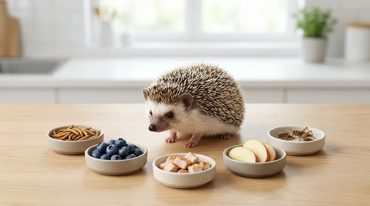 ハリネズミに与えてOKなおやつ一覧|種類別に紹介