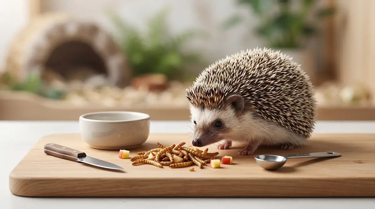 ハリネズミへのおやつの正しい与え方|タイミング・下処理・注意点