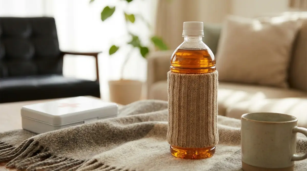 緊急時に使える！ペットボトルで作る代用湯たんぽ