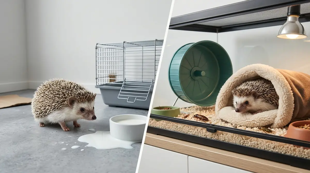 ハリネズミの飼い方で初心者がやりがちな失敗と対策