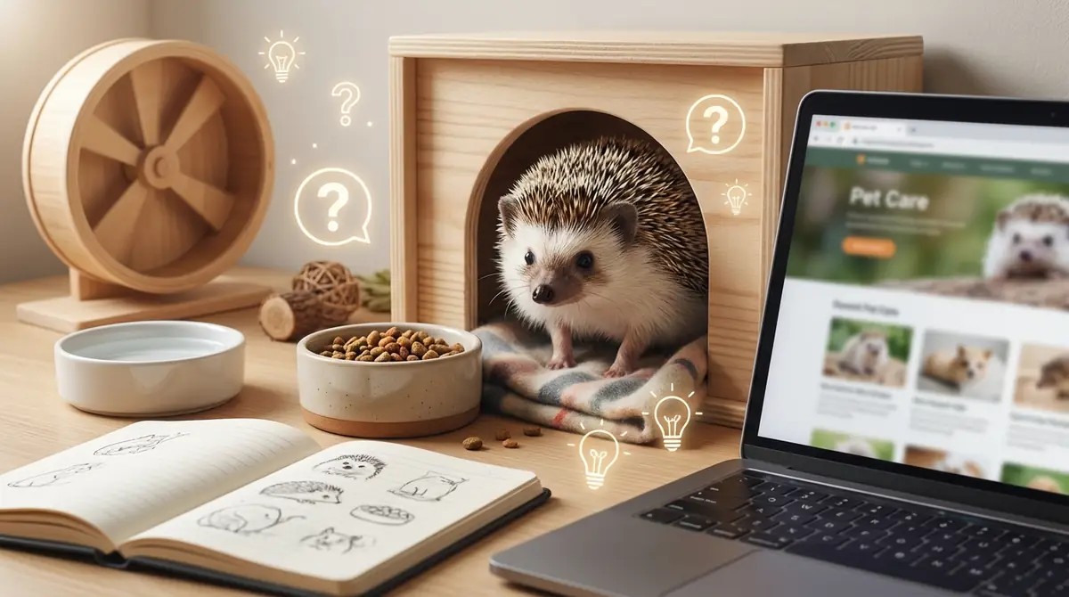 ハリネズミの飼い方でよくある質問