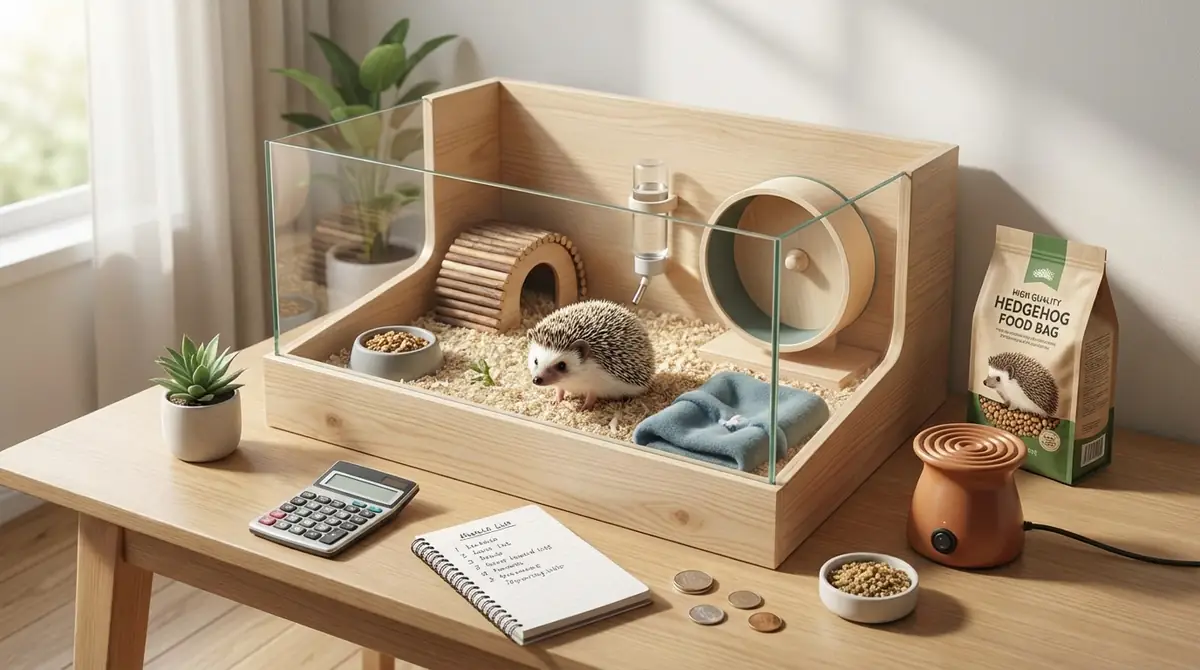 ハリネズミ飼育セットに必要なもの一覧と初期費用の目安