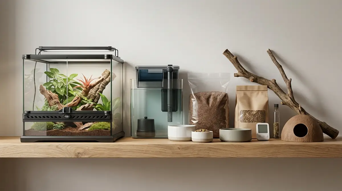 飼育セット各アイテムの役割と選び方