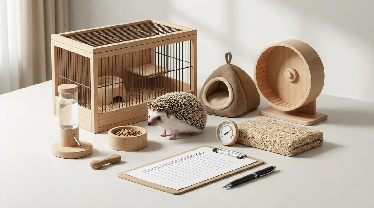 まとめ｜ハリネズミ飼育セット準備の最終チェックリスト