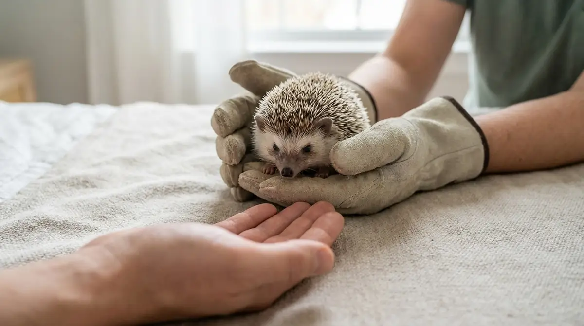 ハリネズミの針は痛い？安全な触り方と注意点